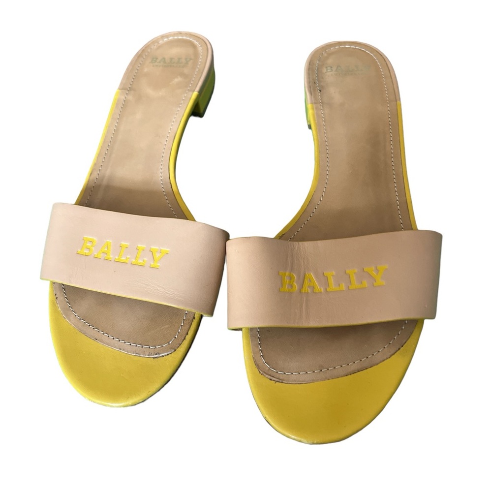 BALLY Switzerland | Bilty Marrakech Calf Skin Mules Size 38